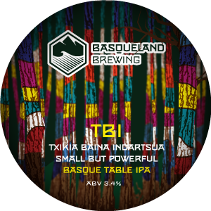 TBI Txikia Baina Indartsua – IPA (12-pack) - Basqueland Brewing