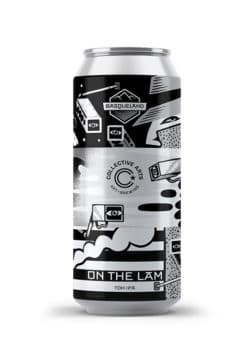 craft beer can on the lam IPA basqueland brewing