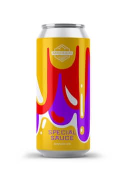 special sauce craft beer can by basqueland brewing