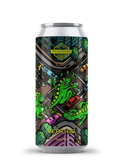 cerveza basqueland vertigo ddh IPA lata 440 ml