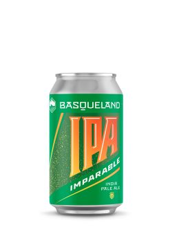 lata cerveza artesanal Imparable IPA Basqueland Brewing