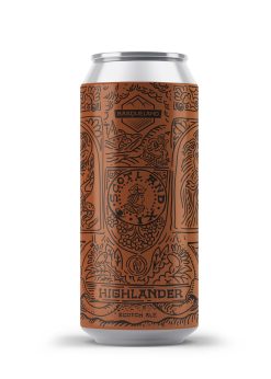 cerveza basqueland highlander scocth ale turbia lata 440 ml