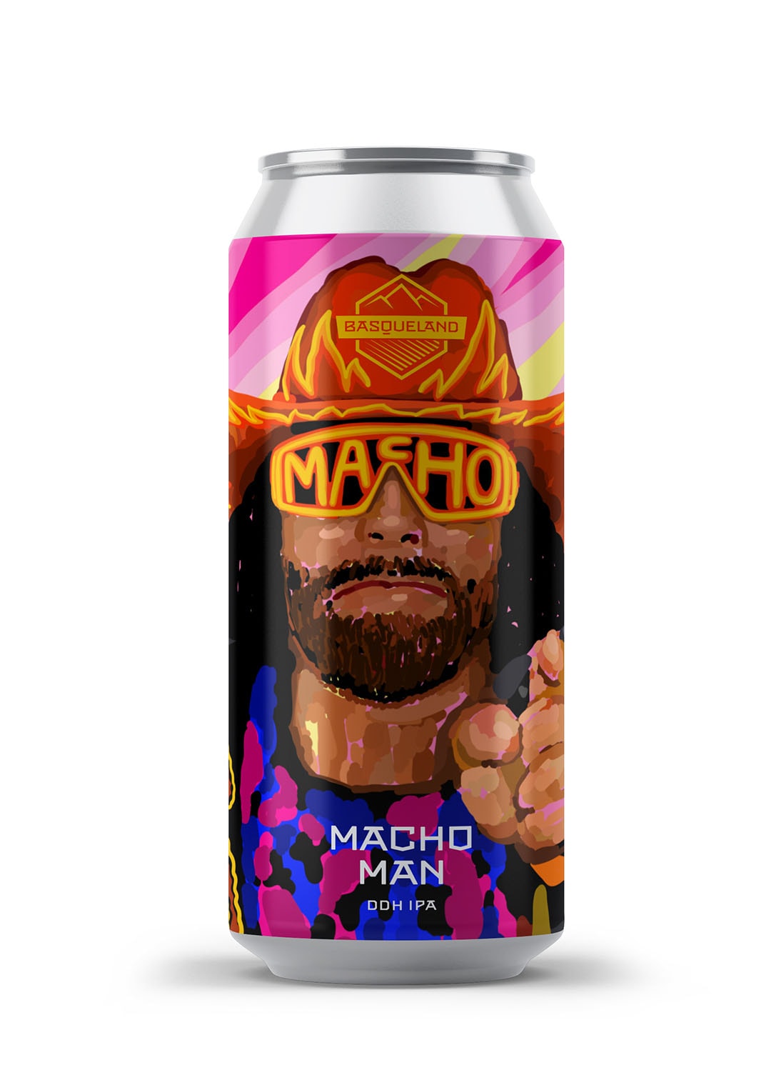 basqueland_cerveza_artesanal_macho_man_ddh_ipa_craft_beer_can_44cl cerveza basqueland macho man ddh IPA lata 440 ml