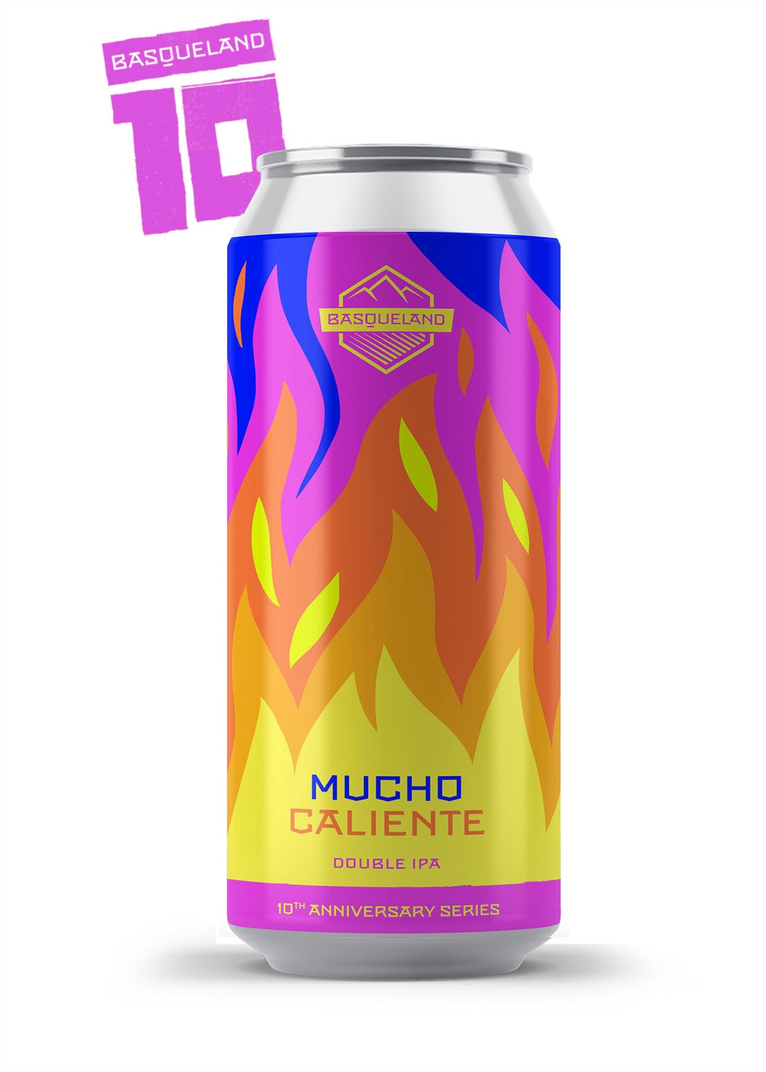 basqueland_cerveza_artesanal_mucho_caliente_double_IPA_10th_anniversary_series_craft_beer_can_44cl cerveza basqueland mucho caliente doble IPA lata 440 ml 10th anniversary series