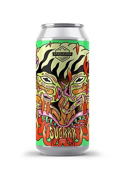 cerveza artesanal premium basqueland sugaar 2026 ddh IPA lata 440ml diseño marcos navarro