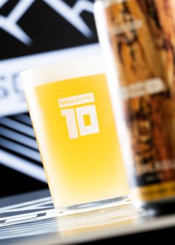 cerveza basqueland pozalagua ddh IPA colaboración oso 10º aniversario vaso