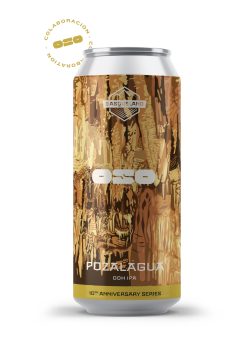 cerveza basqueland pozalagua ddh IPA colaboración oso 10º aniversario lata 330