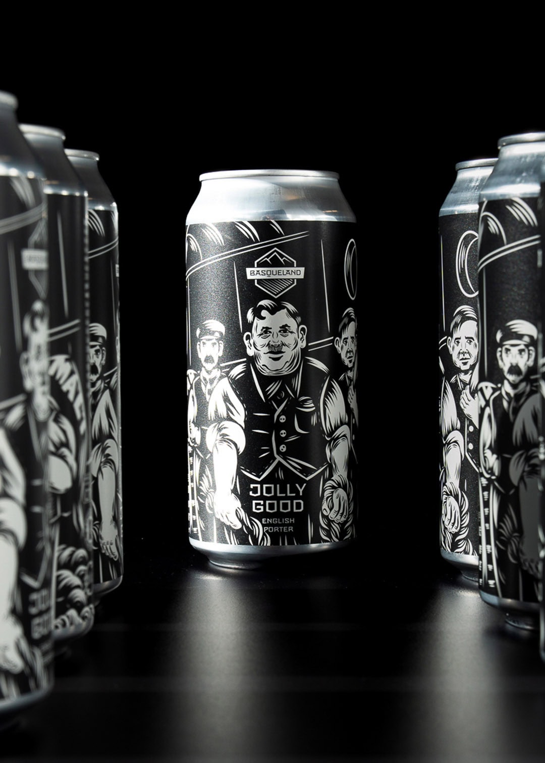 cerveza artesanal premium basqueland jolly good english porter lata 440ml