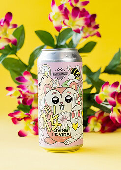 cerveza artesanal premium basqueland living la vida hazy IPA lata 440ml lta marcos navarro