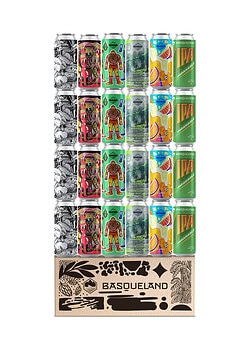 caja degustación de cerveza variada basqueland IPA lager