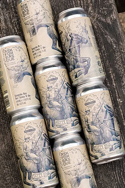 cerveza artesanal premium basqueland irrintzi oat cream session IPA lata 440ml diseño marcos navarro