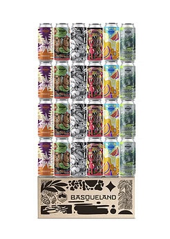 caja degustación de cerveza variada basqueland via alpina IPA lager stout pale ale